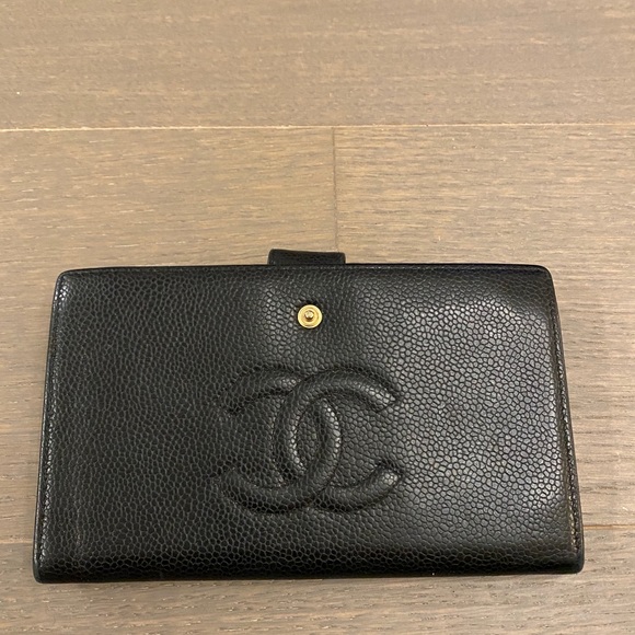 Chanel Wallet Leather Grossgrain - Picture 2 of 5